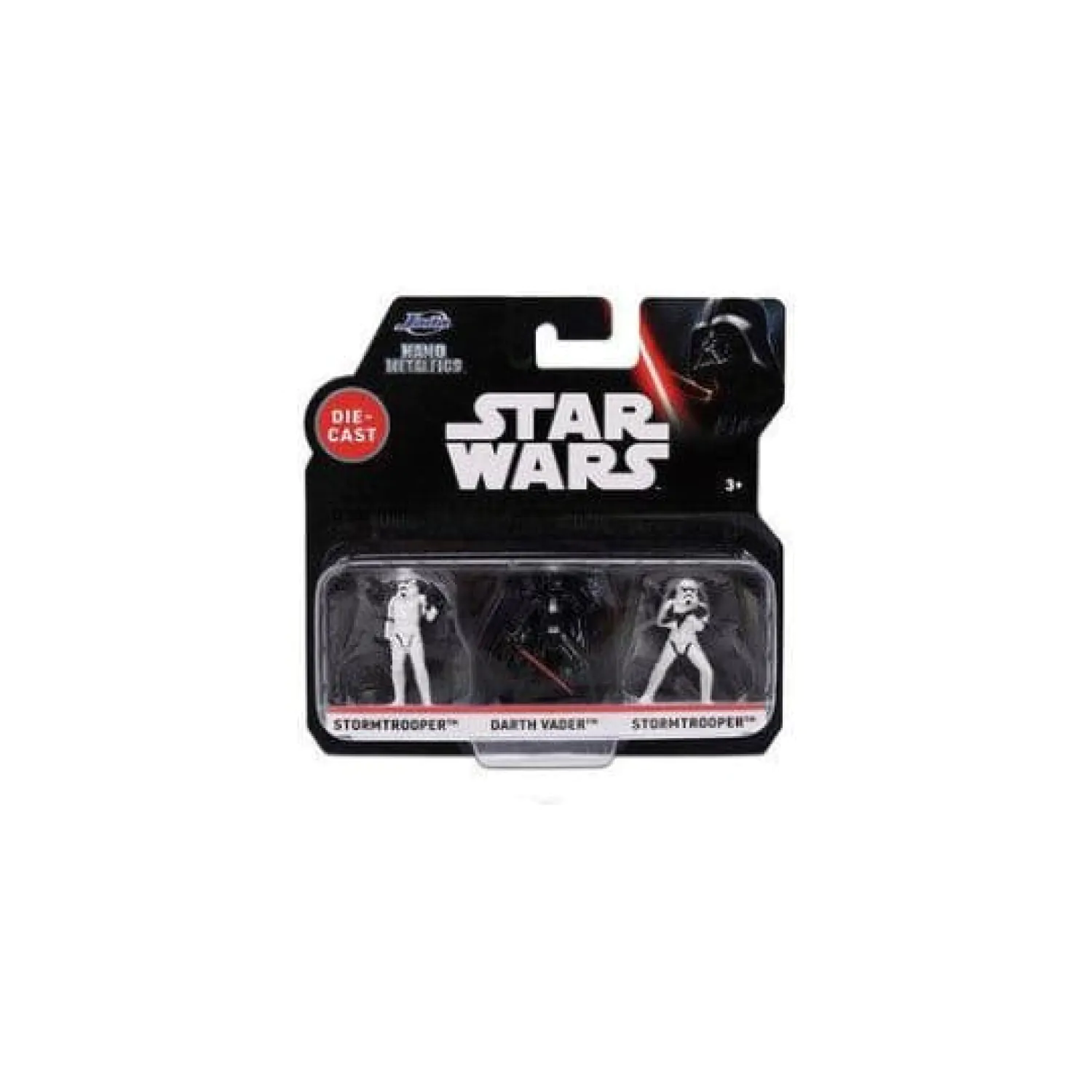 Star Wars Nano Mini Figuren 3er-Pack 4 cm Produktfoto