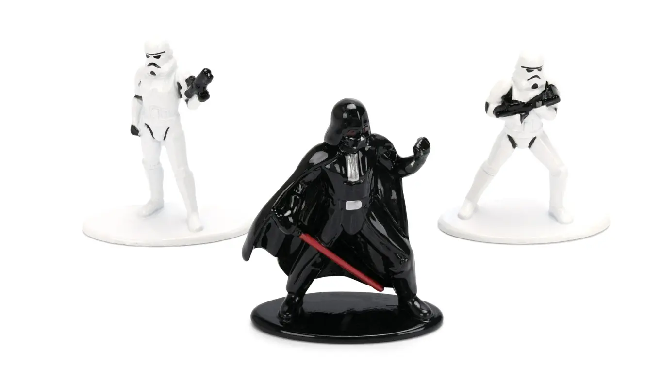 Star Wars Nano Mini Figuren 3er-Pack 4 cm Produktfoto
