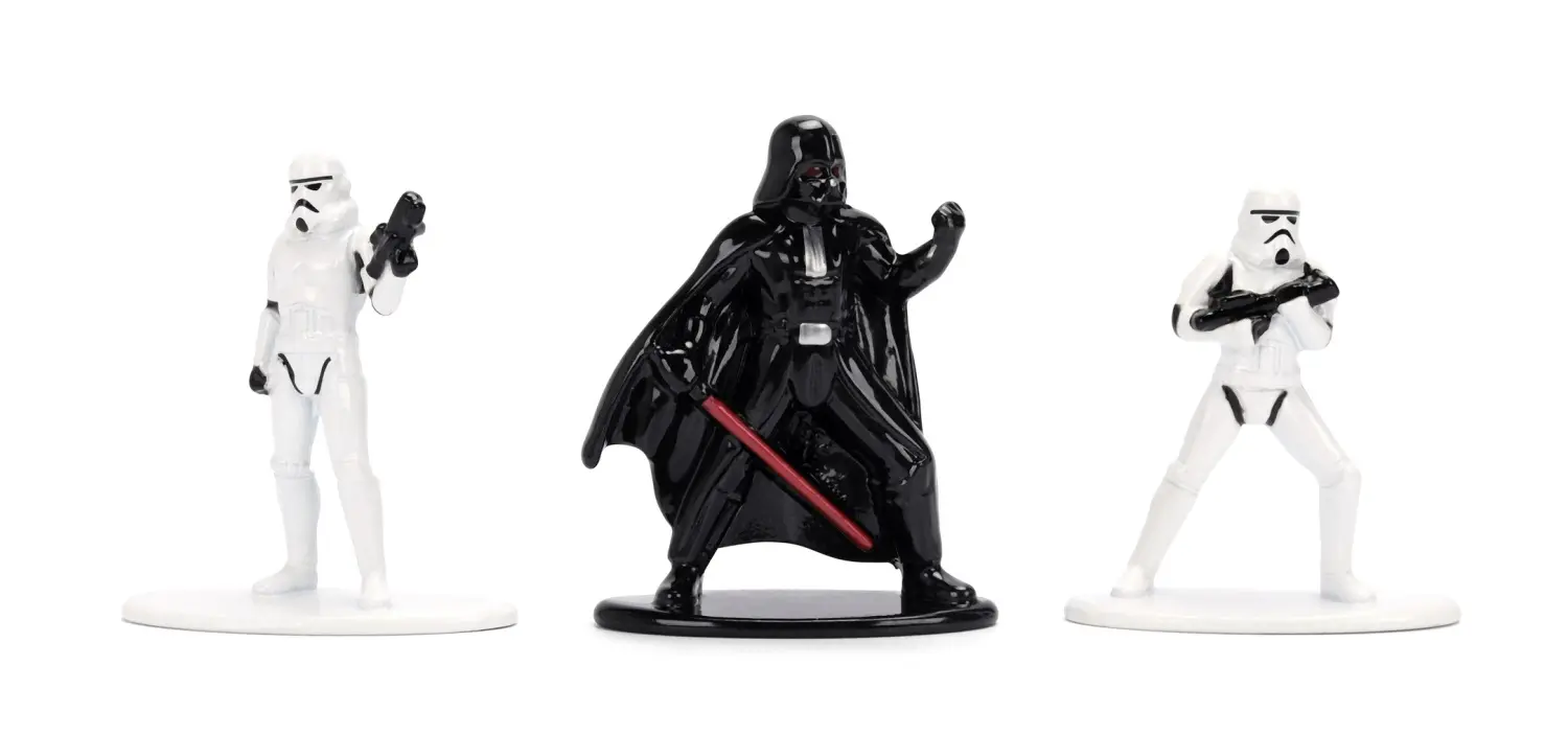 Star Wars Nano Mini Figuren 3er-Pack 4 cm Produktfoto