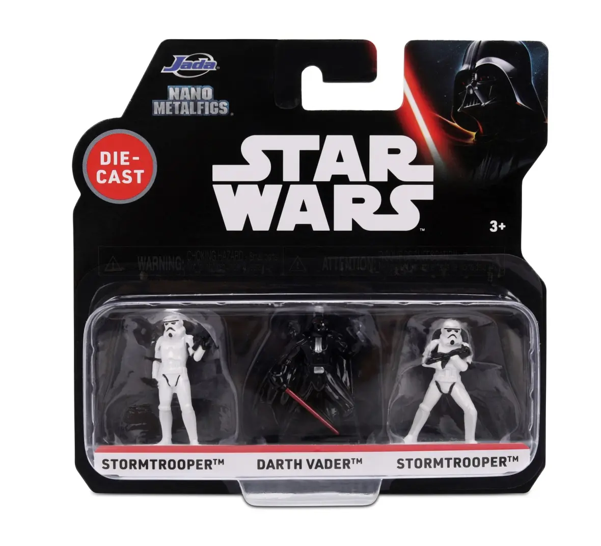 Star Wars Nano Mini Figuren 3er-Pack 4 cm Produktfoto
