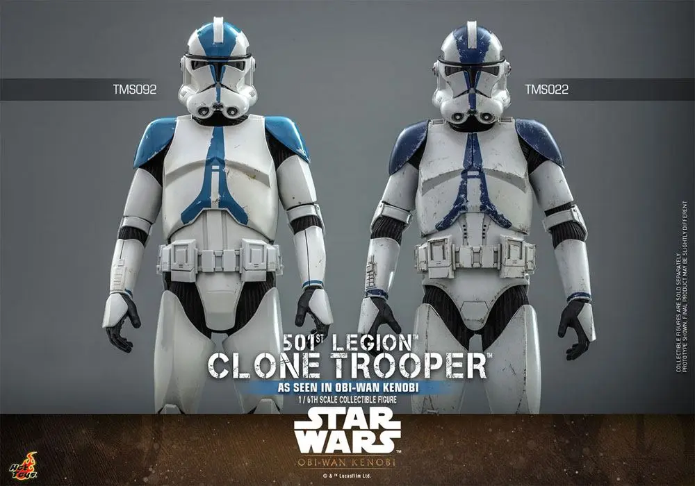 Star Wars: Obi-Wan Kenobi Actionfigur 1/6 501st Legion Clone Trooper 30 cm termékfotó