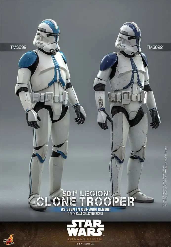 Star Wars: Obi-Wan Kenobi Actionfigur 1/6 501st Legion Clone Trooper 30 cm termékfotó