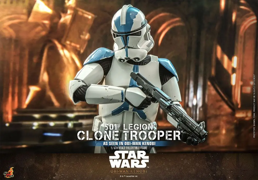 Star Wars: Obi-Wan Kenobi Actionfigur 1/6 501st Legion Clone Trooper 30 cm termékfotó