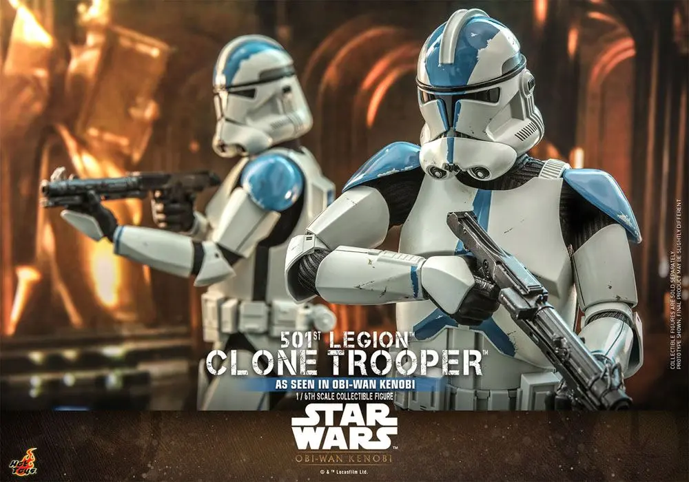 Star Wars: Obi-Wan Kenobi Actionfigur 1/6 501st Legion Clone Trooper 30 cm termékfotó