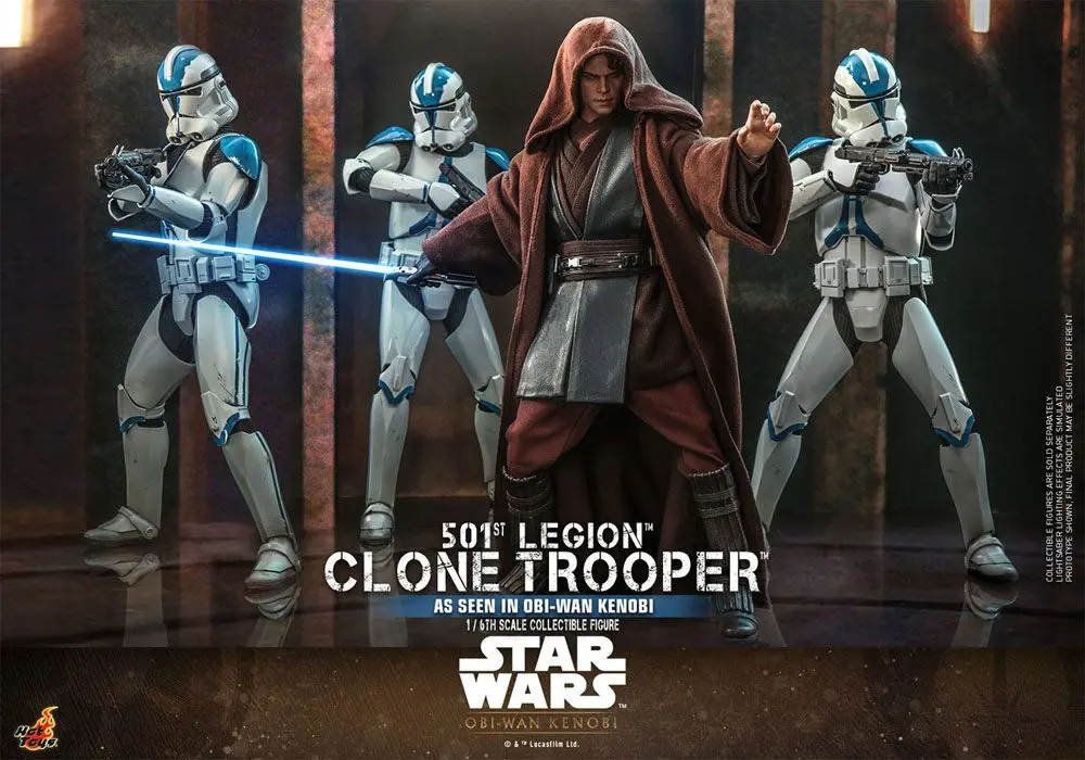 Star Wars: Obi-Wan Kenobi Actionfigur 1/6 501st Legion Clone Trooper 30 cm termékfotó