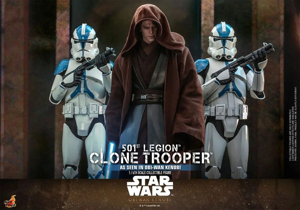 Star Wars: Obi-Wan Kenobi Actionfigur 1/6 501st Legion Clone Trooper 30 cm termékfotó