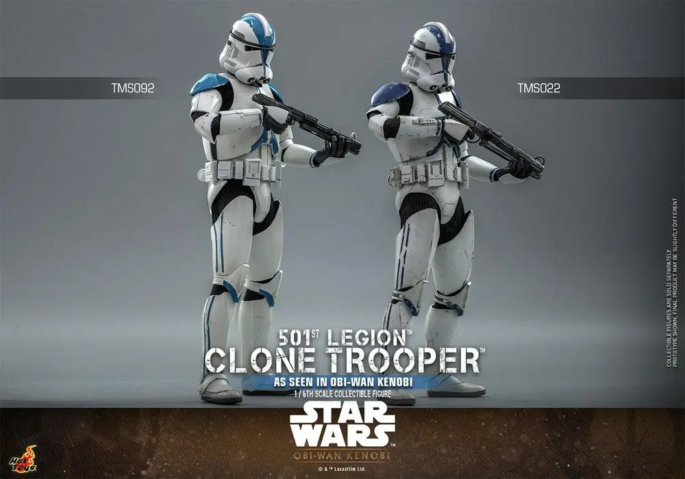 Star Wars: Obi-Wan Kenobi Actionfigur 1/6 501st Legion Clone Trooper 30 cm termékfotó