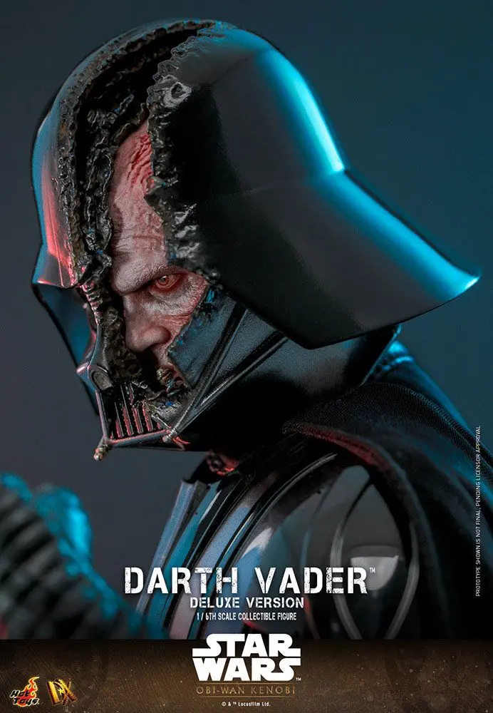Star Wars: Obi-Wan Kenobi DX Action Figur 1/6 Darth Vader Deluxe Version 35 cm Produktfoto
