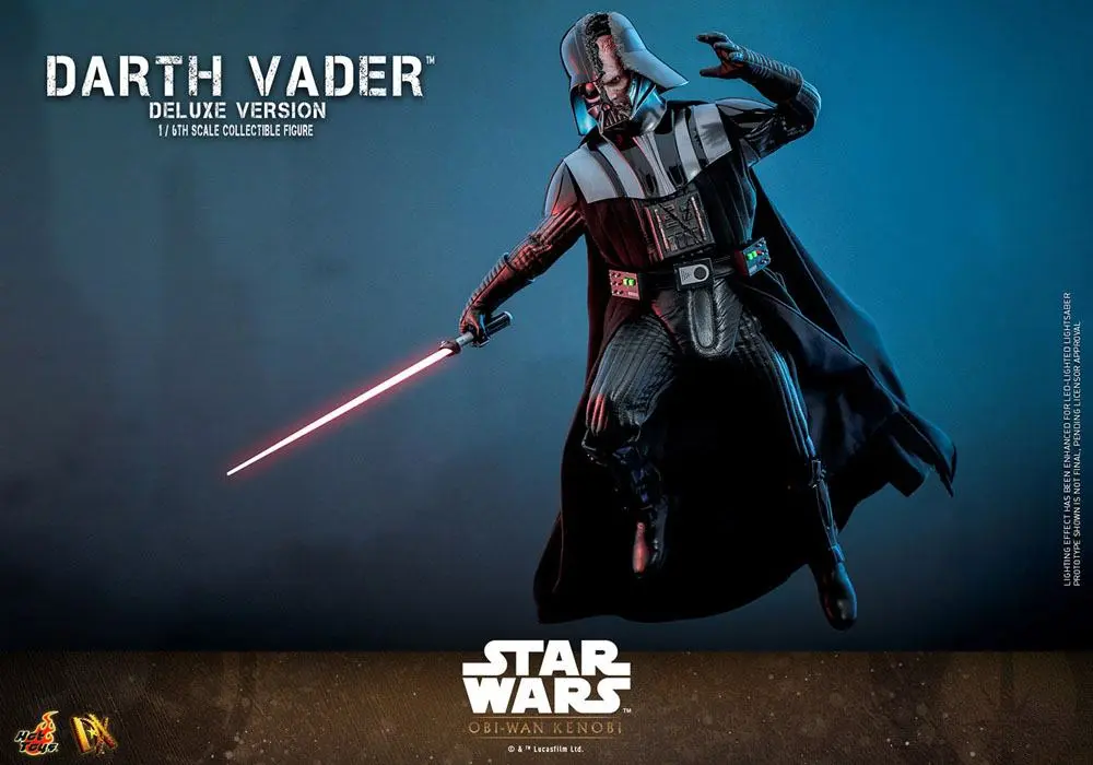 Star Wars: Obi-Wan Kenobi DX Action Figur 1/6 Darth Vader Deluxe Version 35 cm Produktfoto