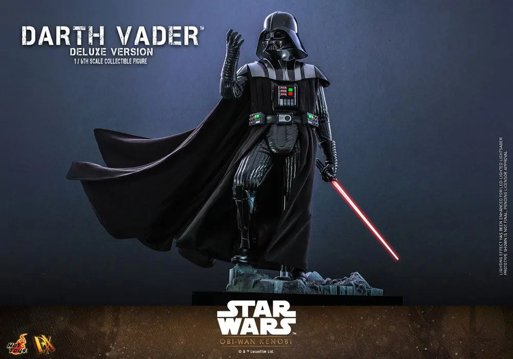 Star Wars: Obi-Wan Kenobi DX Action Figur 1/6 Darth Vader Deluxe Version 35 cm Produktfoto