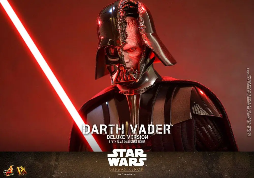 Star Wars: Obi-Wan Kenobi DX Action Figur 1/6 Darth Vader Deluxe Version 35 cm Produktfoto