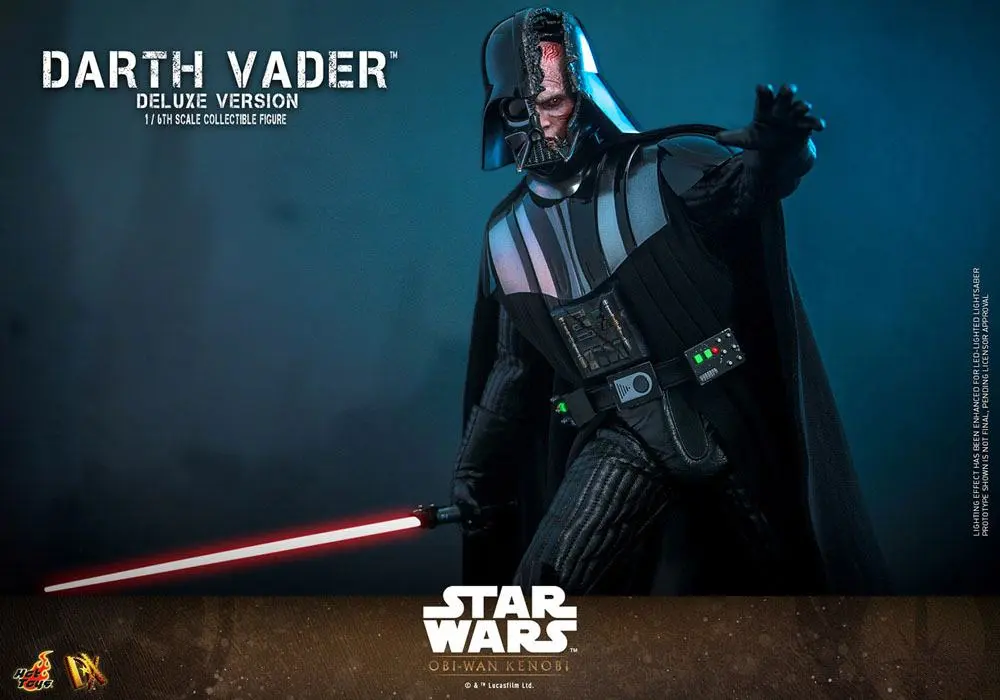 Star Wars: Obi-Wan Kenobi DX Action Figur 1/6 Darth Vader Deluxe Version 35 cm Produktfoto