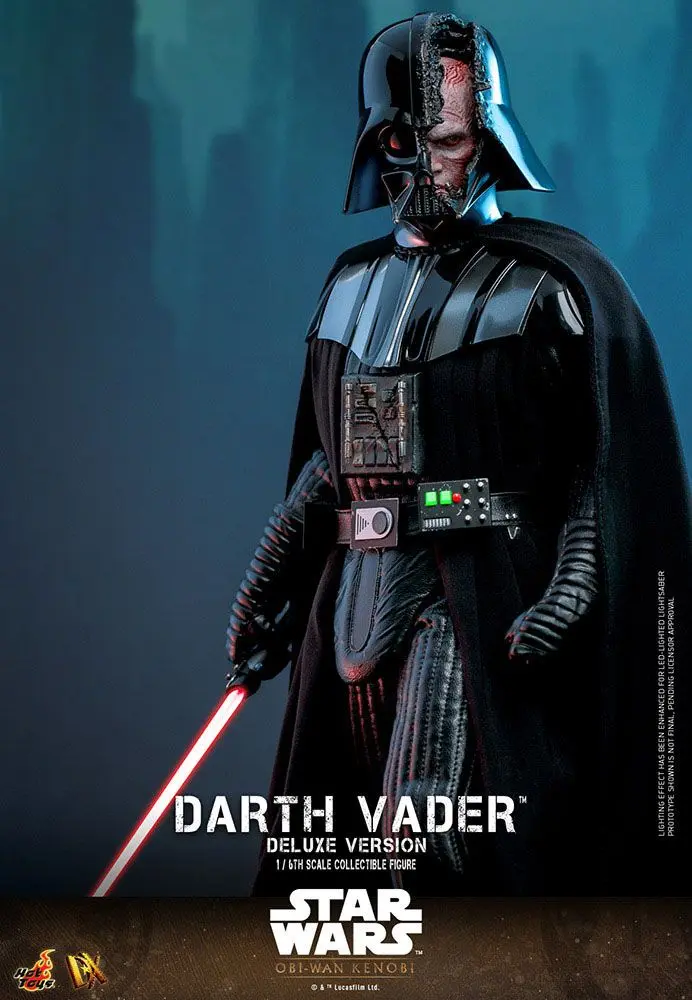 Star Wars: Obi-Wan Kenobi DX Action Figur 1/6 Darth Vader Deluxe Version 35 cm Produktfoto