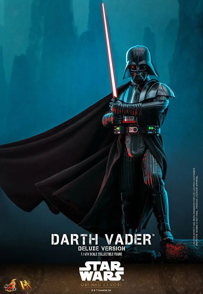 Star Wars: Obi-Wan Kenobi DX Action Figur 1/6 Darth Vader Deluxe Version 35 cm Produktfoto