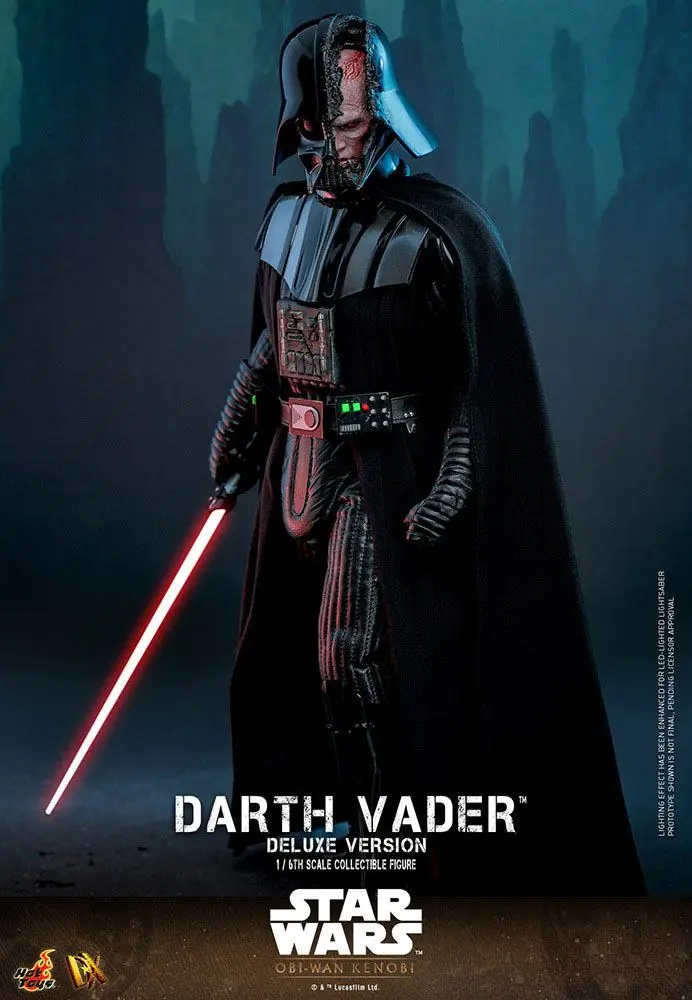 Star Wars: Obi-Wan Kenobi DX Action Figur 1/6 Darth Vader Deluxe Version 35 cm Produktfoto
