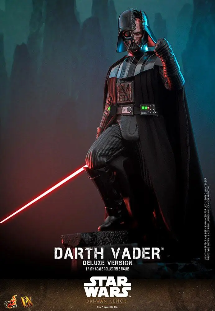 Star Wars: Obi-Wan Kenobi DX Action Figur 1/6 Darth Vader Deluxe Version 35 cm Produktfoto