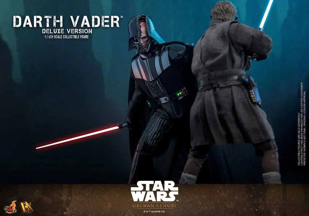 Star Wars: Obi-Wan Kenobi DX Action Figur 1/6 Darth Vader Deluxe Version 35 cm Produktfoto