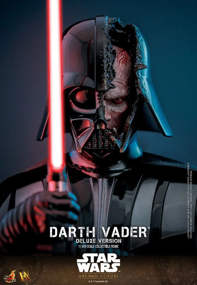 Star Wars: Obi-Wan Kenobi DX Action Figur 1/6 Darth Vader Deluxe Version 35 cm Produktfoto