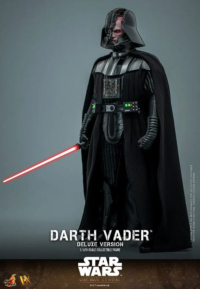 Star Wars: Obi-Wan Kenobi DX Action Figur 1/6 Darth Vader Deluxe Version 35 cm Produktfoto