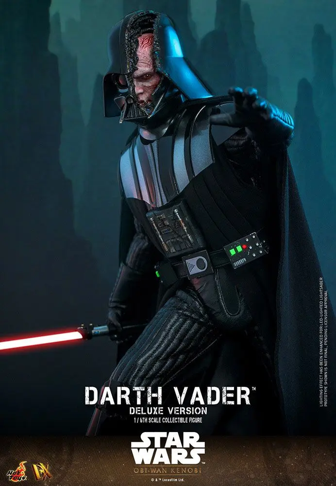 Star Wars: Obi-Wan Kenobi DX Action Figur 1/6 Darth Vader Deluxe Version 35 cm Produktfoto