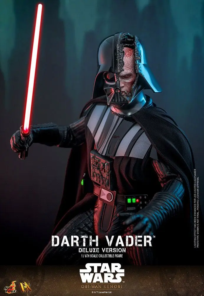 Star Wars: Obi-Wan Kenobi DX Action Figur 1/6 Darth Vader Deluxe Version 35 cm Produktfoto