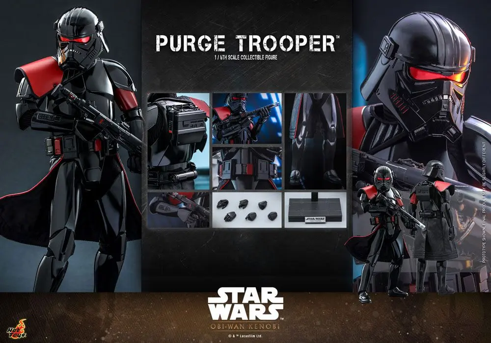 Star Wars: Obi-Wan Kenobi Action Figur 1/6 Purge Trooper 30 cm Produktfoto