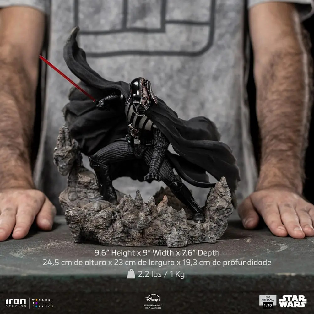 Star Wars: Obi-Wan Kenobi BDS Art Scale Statue 1/10 Darth Vader 24 cm Produktfoto