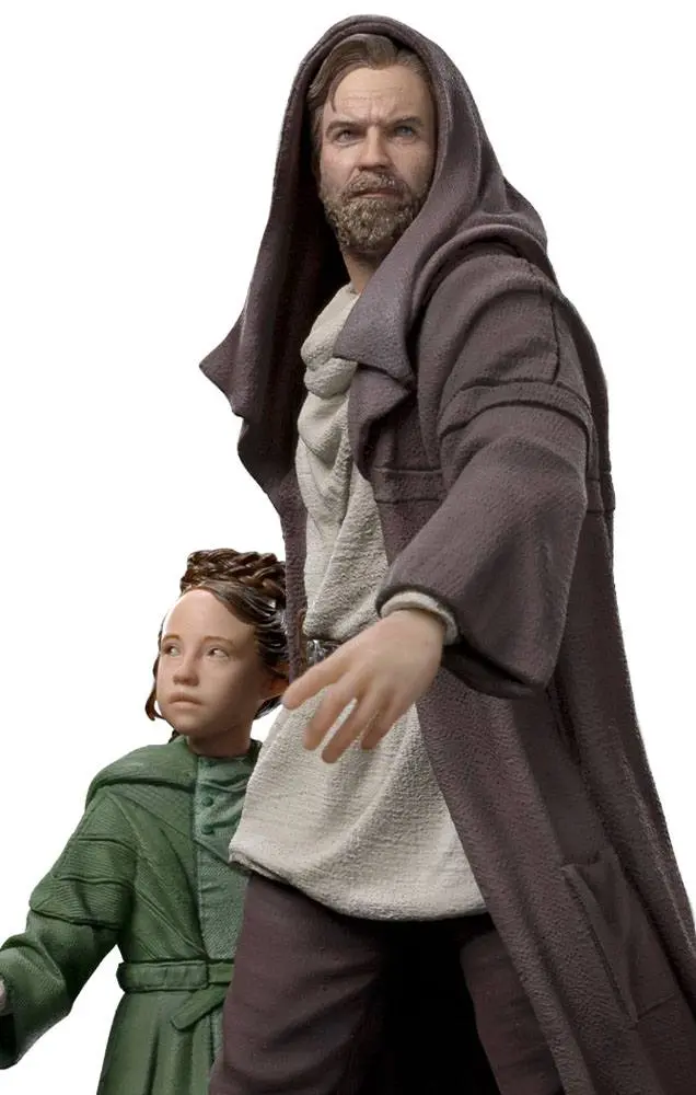 Star Wars: Obi-Wan Kenobi Deluxe Art Scale Statue 1/10 Obi-Wan & Young Leia 20 cm termékfotó