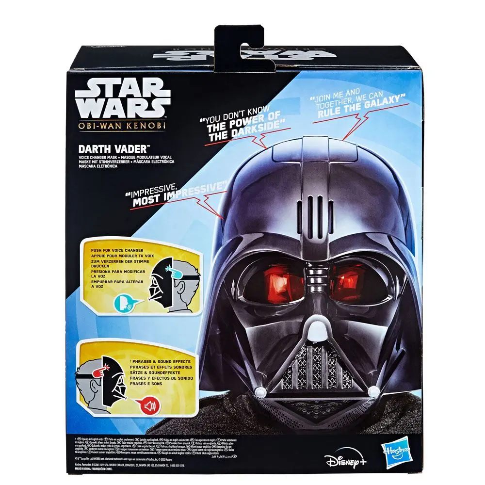 Star Wars: Obi-Wan Kenobi Elektronische Maske mit Stimmenverzerrer Darth Vader Produktfoto