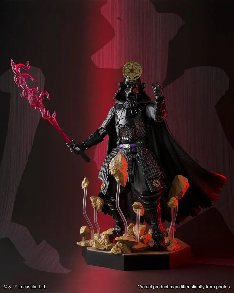 Star Wars: Obi-Wan Kenobi Meisho Movie Realization Actionfigur Samurai Taisho Darth Vader (Vengeful Spirit) 18 cm Produktfoto