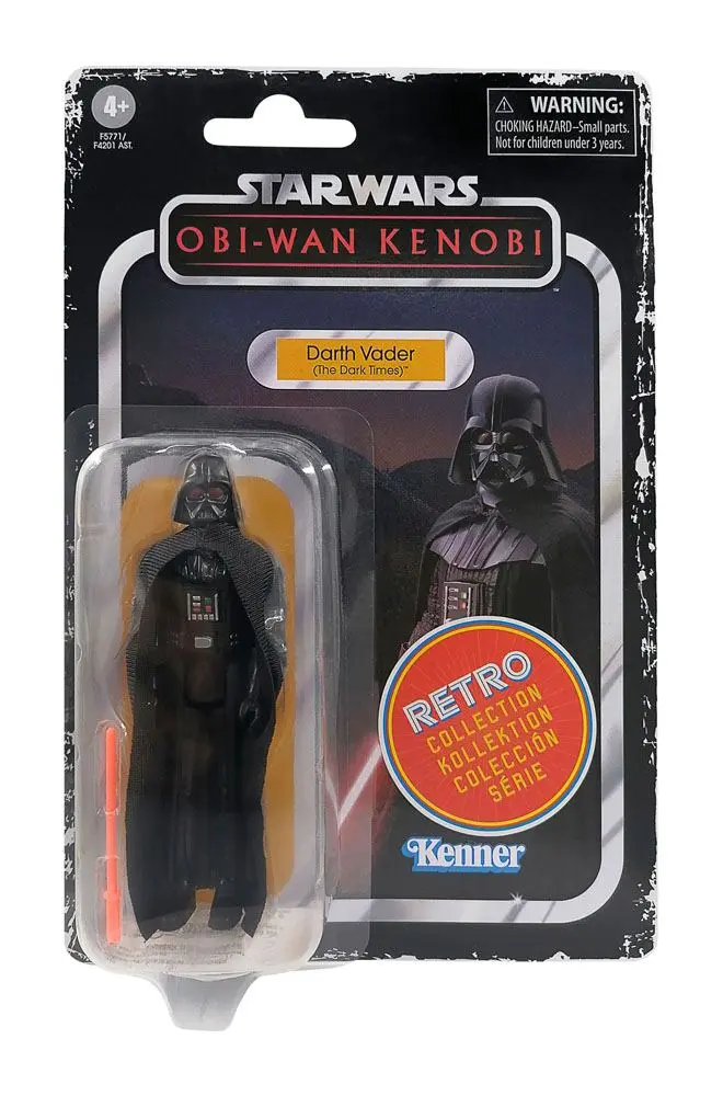 Star Wars: Obi-Wan Kenobi Retro Collection Actionfigur 2022 Darth Vader (The Dark Times) 10 cm Produktfoto