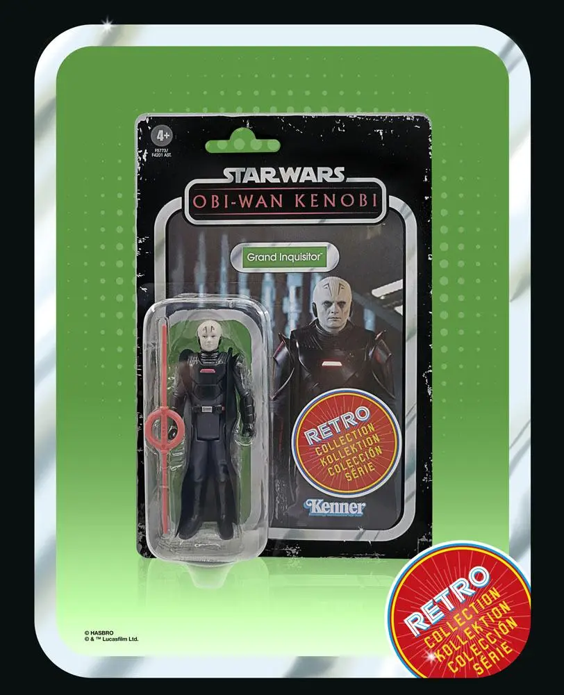Star Wars: Obi-Wan Kenobi Retro Collection Actionfigur 2022 Grand Inquisitor 10 cm Produktfoto