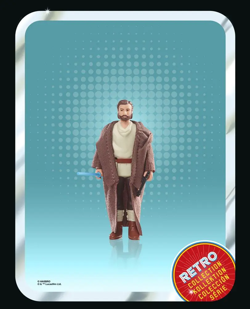 Star Wars: Obi-Wan Kenobi Retro Collection Actionfigur 2022 Obi-Wan Kenobi (Wandering Jedi) 10 cm Produktfoto