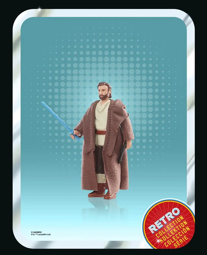 Star Wars: Obi-Wan Kenobi Retro Collection Actionfigur 2022 Obi-Wan Kenobi (Wandering Jedi) 10 cm Produktfoto