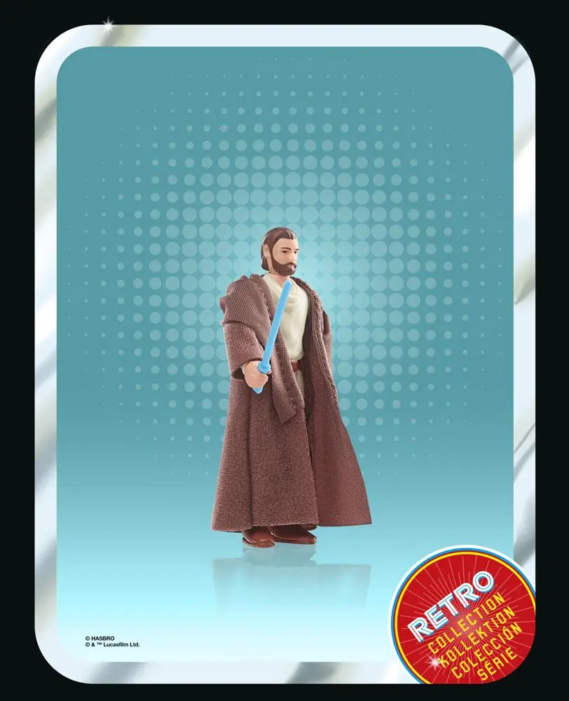 Star Wars: Obi-Wan Kenobi Retro Collection Actionfigur 2022 Obi-Wan Kenobi (Wandering Jedi) 10 cm Produktfoto