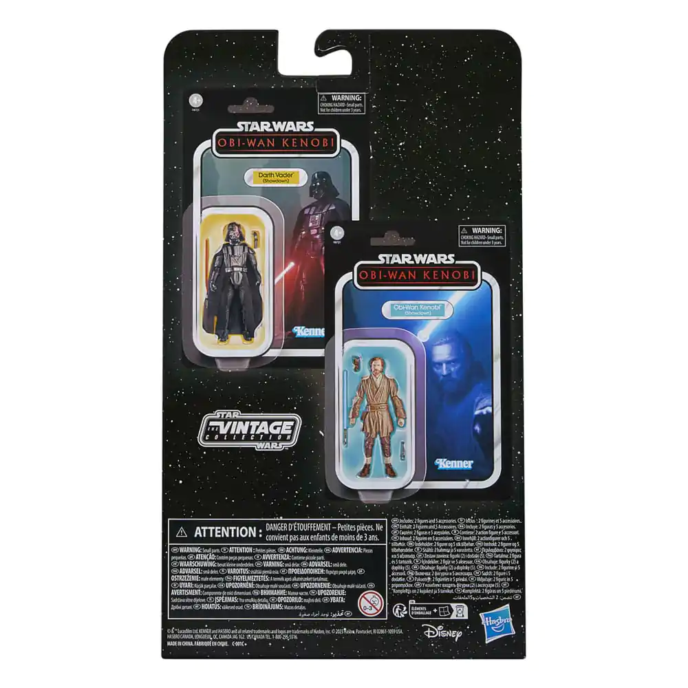Star Wars: Obi-Wan Kenobi Vintage Collection Actionfiguren 2er-Pack Darth Vader (Showdown) &amp; Obi-Wan Kenobi (Showdown) 10 cm Produktfoto