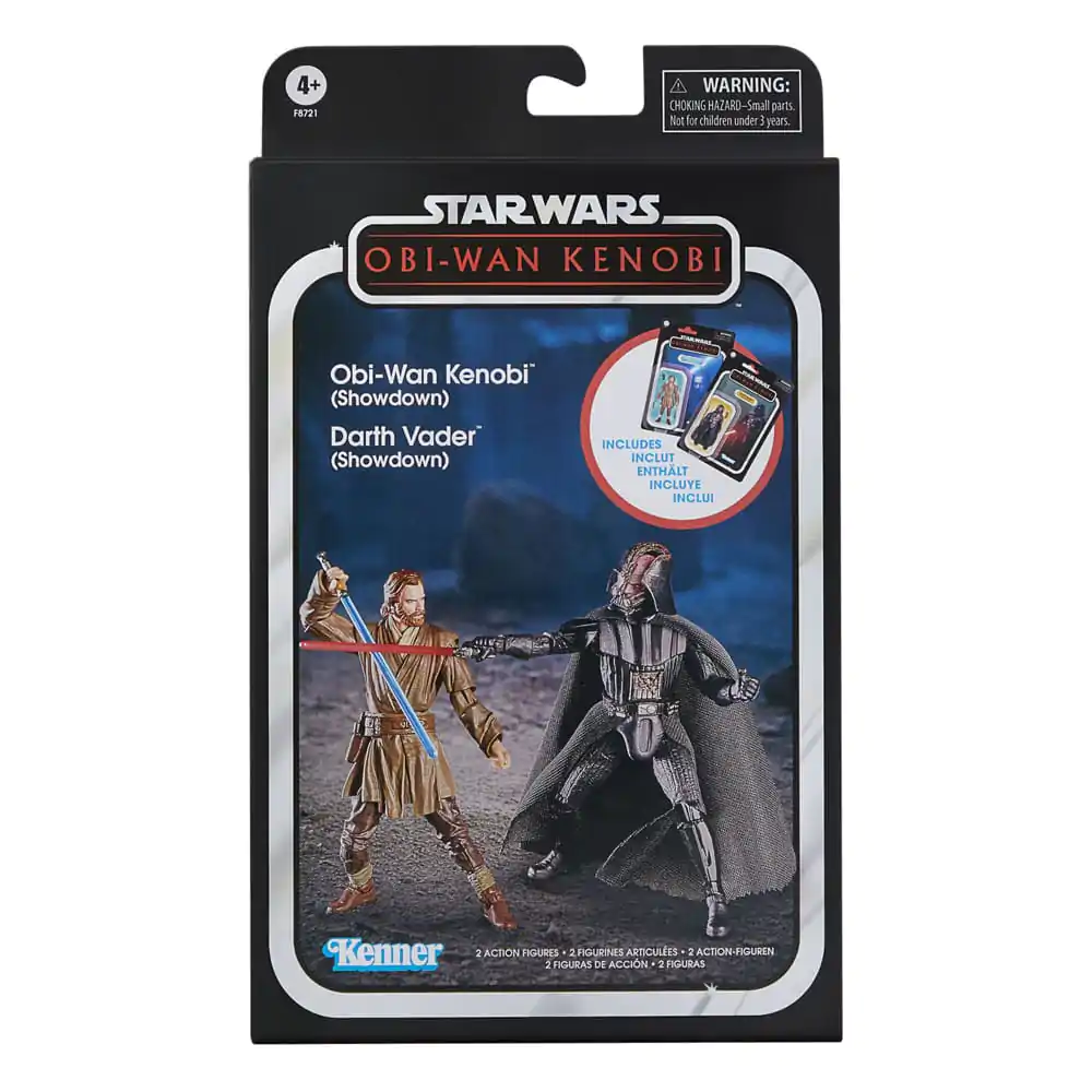 Star Wars: Obi-Wan Kenobi Vintage Collection Actionfiguren 2er-Pack Darth Vader (Showdown) &amp; Obi-Wan Kenobi (Showdown) 10 cm Produktfoto