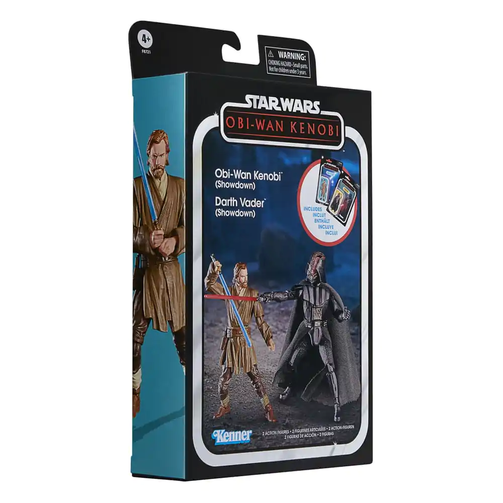 Star Wars: Obi-Wan Kenobi Vintage Collection Actionfiguren 2er-Pack Darth Vader (Showdown) &amp; Obi-Wan Kenobi (Showdown) 10 cm Produktfoto