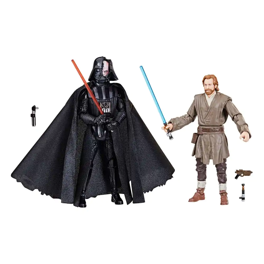 Star Wars: Obi-Wan Kenobi Vintage Collection Actionfiguren 2er-Pack Darth Vader (Showdown) &amp; Obi-Wan Kenobi (Showdown) 10 cm Produktfoto