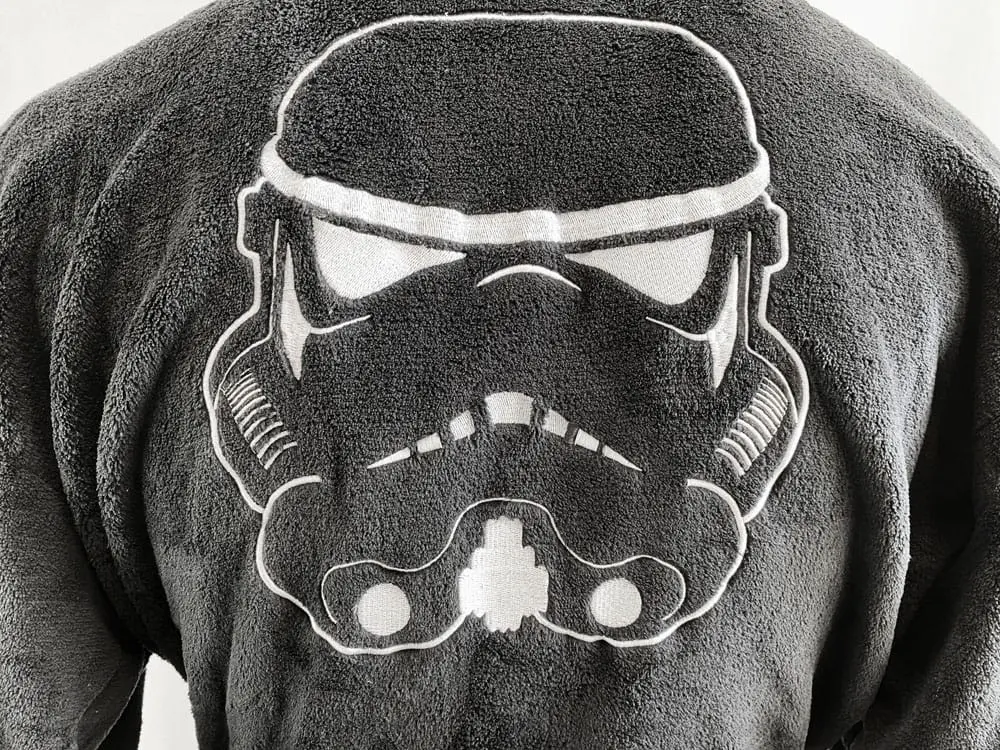 Star Wars Original Stormtrooper Fleece-Bademantel Stormtrooper Black Produktfoto