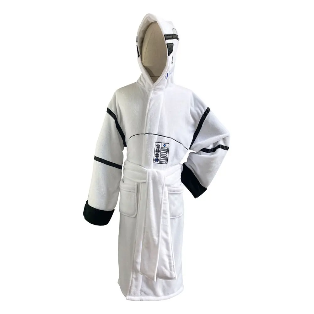 Star Wars Original Stormtrooper Fleece-Bademantel Stormtrooper White Produktfoto