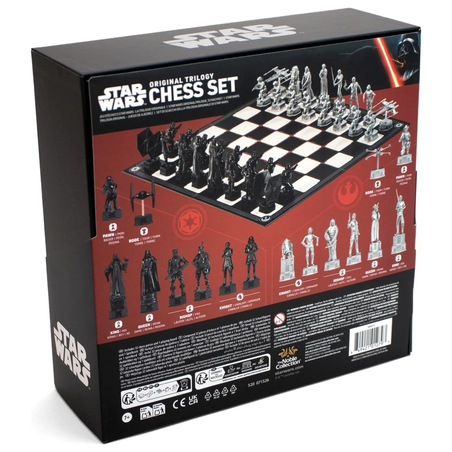 Star Wars Original Trilogy Schach-Set 47 cm Produktfoto