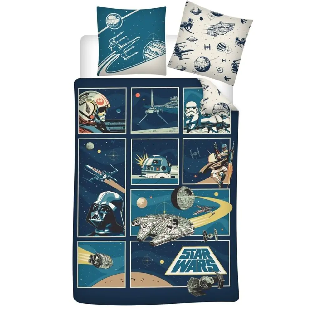 Star Wars Baumwolle Bettbezug Bett 90cm Produktfoto