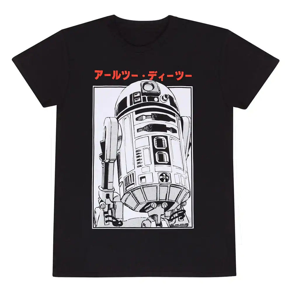 Star Wars T-Shirt R2D2 Katakana termékfotó