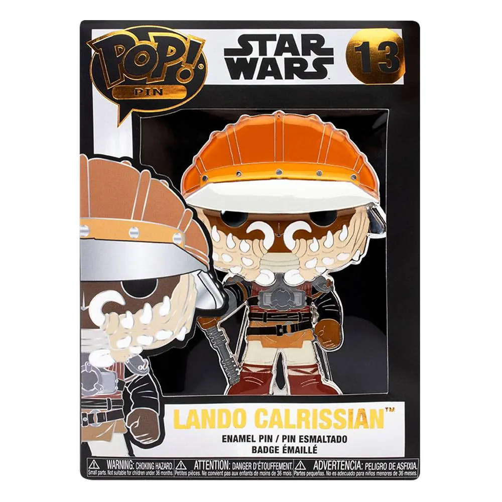 Star Wars POP! Emaille-Pin Lando Calrissian 10 cm Produktfoto