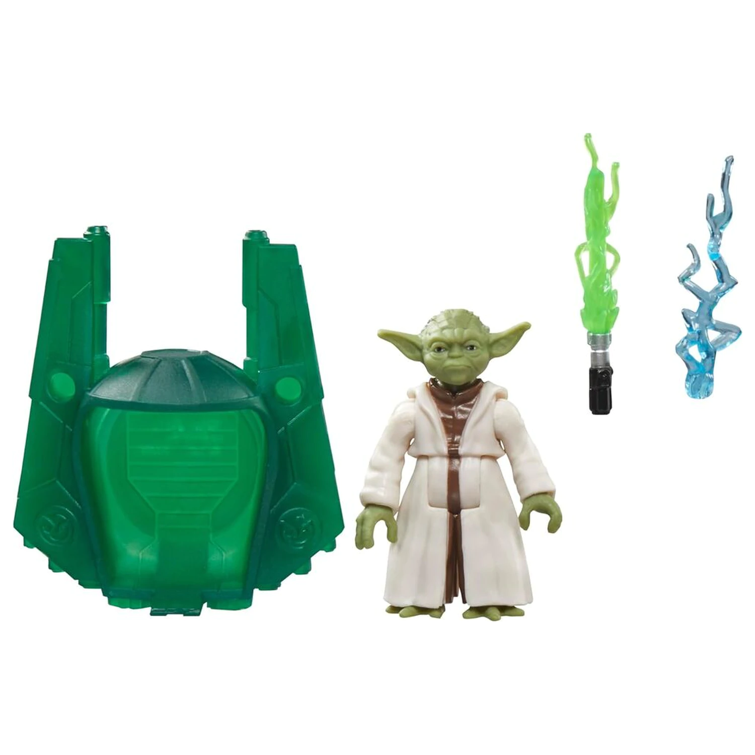 Star Wars Power The Force Master Yoda Figur 5 cm Produktfoto