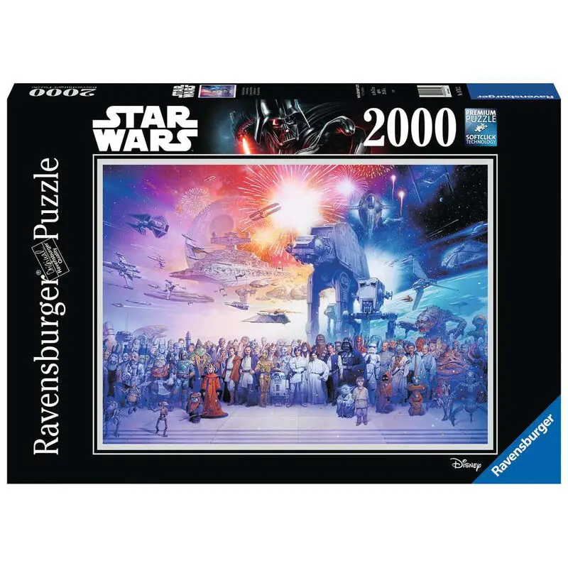 Star Wars Puzzle Star Wars Universum (2000 Teile) Produktfoto