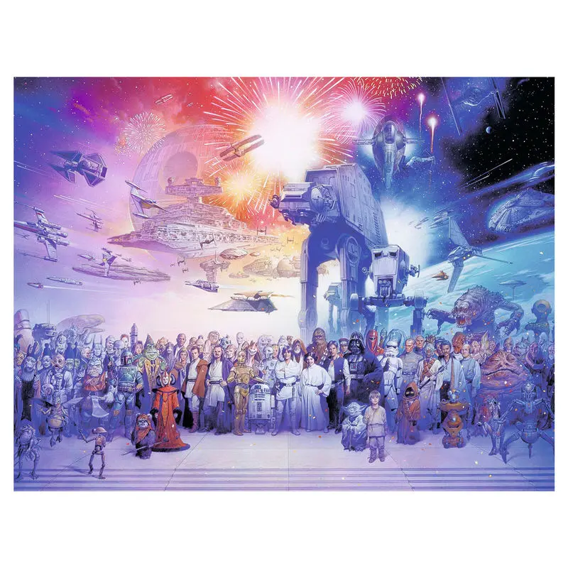 Star Wars Puzzle Star Wars Universum (2000 Teile) Produktfoto