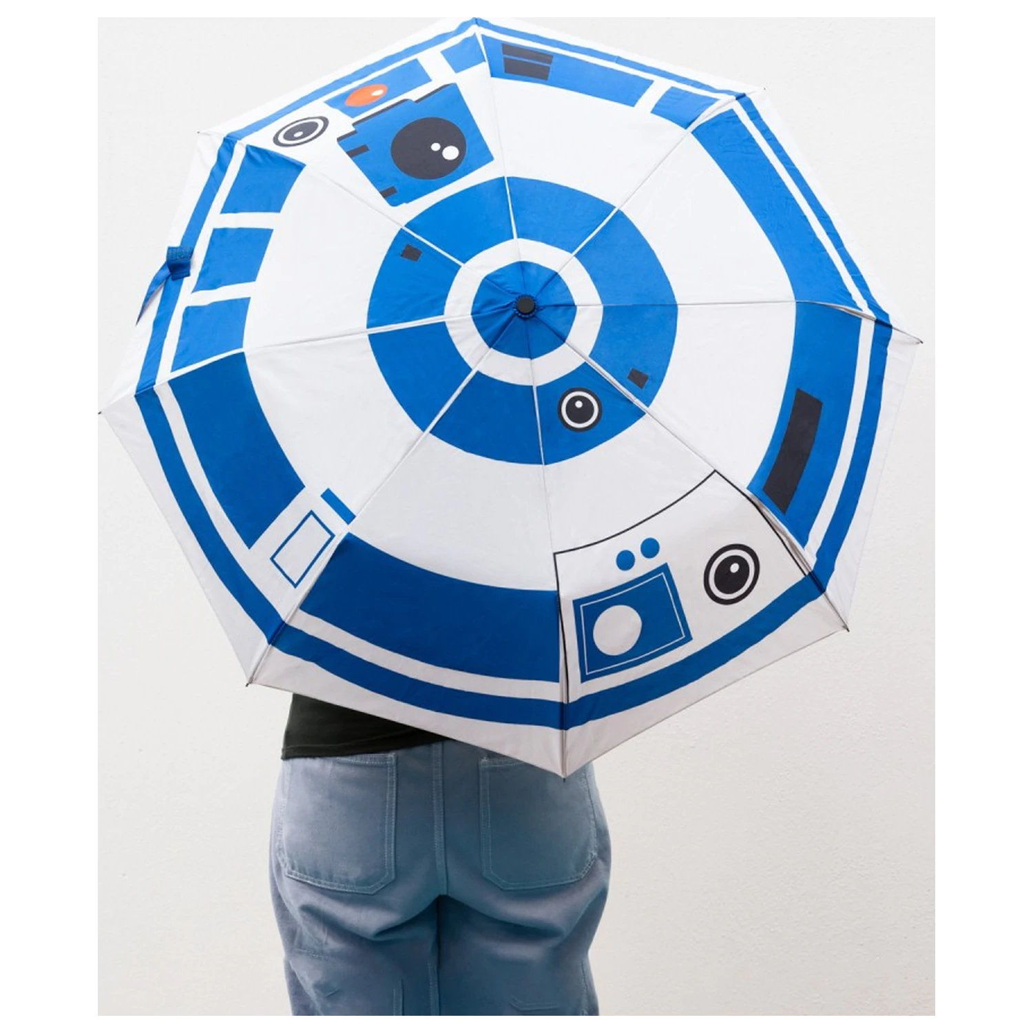 Star Wars R2D2 Foodie automatische Regenschirm Produktfoto