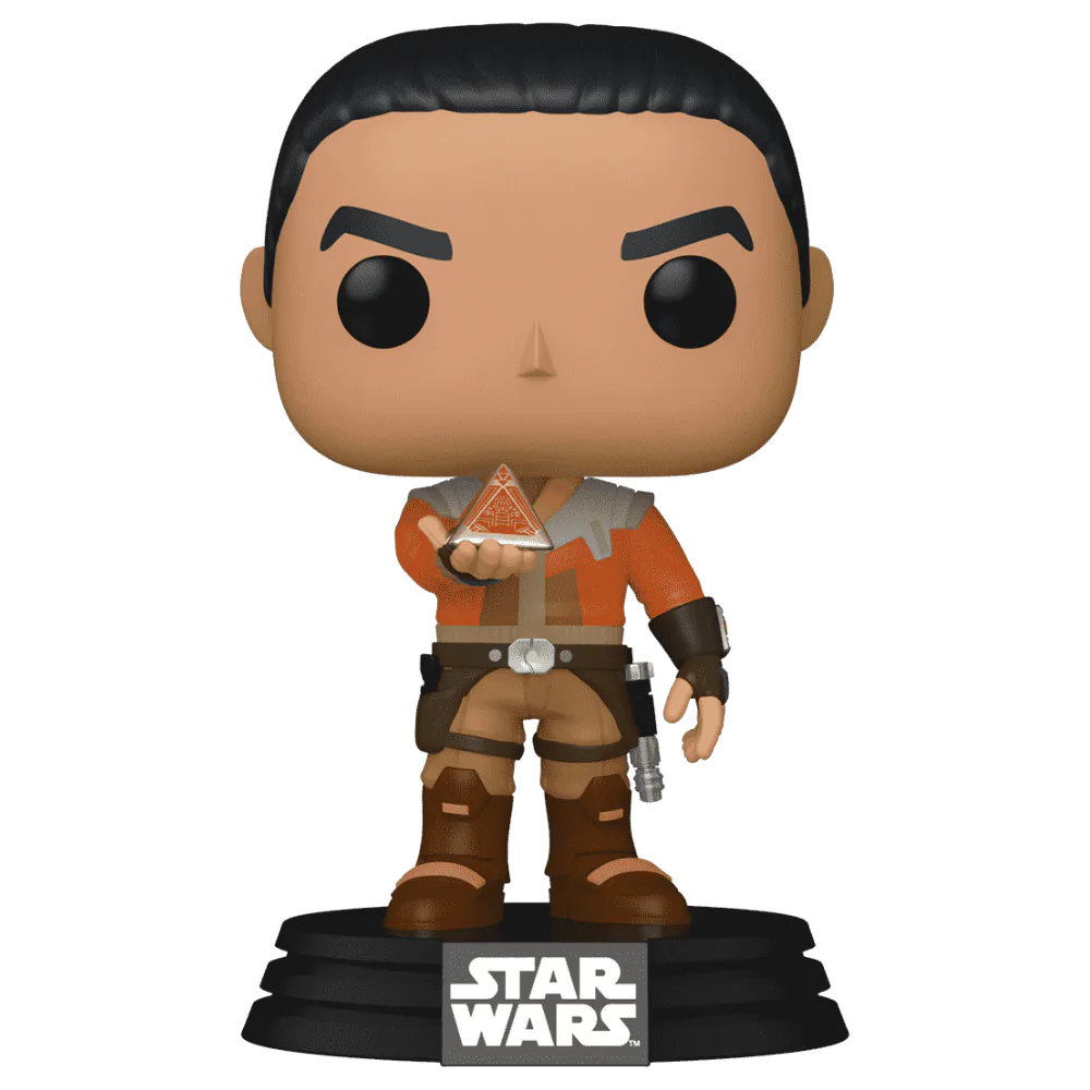 Star Wars Rebels Funko POP! Vinyl Bobble-Head Figur Ezra Bridger with Sith Holocron Exclusive 9 cm Produktfoto